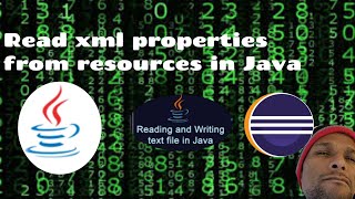 How to read a properties xml file from resources in java