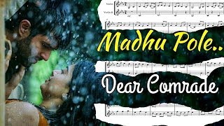 Kadalalle l Madhu Pole Peytha Mazhaye Song Notes l Dear Comrade l Vijay Deverakonda l Sid Sriram