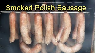 Making Smoked Polish Sausage (Sausage Maker Kit)