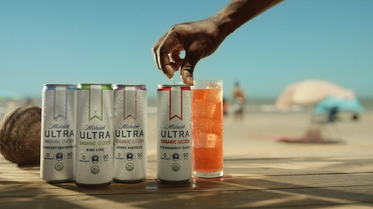 BEACH: MICHELOB ULTRA ORGANIC SELTZER ESSENTIAL COLLECTION - YouTube