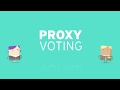 Introducing Proxymity: Proxy Voting for a Connected World