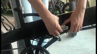 how to charge CMACEWHEEL ebike battery