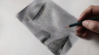 How I Draw Skin Texture | Pores Freckles Acne Wrinkles