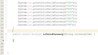 How to Validate a Currency Code Using Java