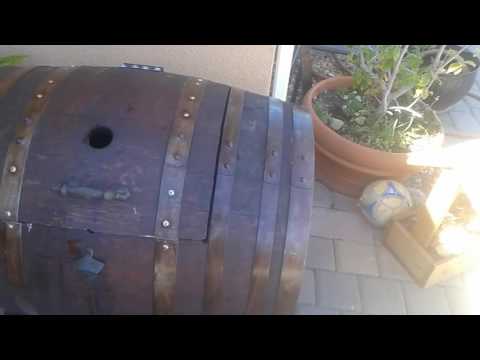 Wine barrel ice chest Wine barrel ice chest