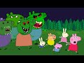 Zombie Apocalypse, Peppa Pig Save Familly From Zombie ?? | Peppa Pig Funny Animation