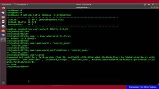 How To Change Reset Admin Password of GitLab On Ubuntu 18.04 LTS