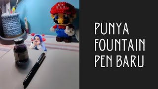 Buka Kemas dan Nyobain Fountain Pen yang Miripin Parker