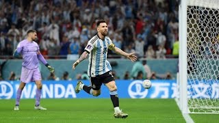 1st Goal Bye Messi Argentina Vs Australia Football match/FIFA world cup 2022