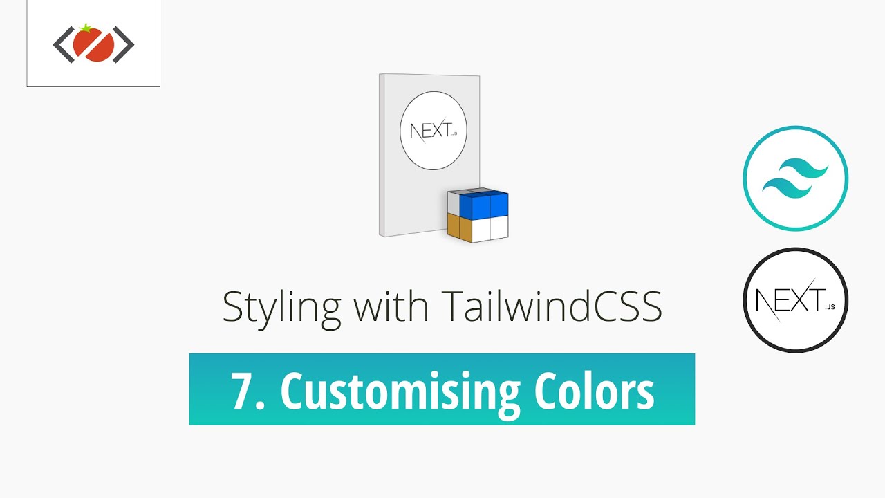 How To Customize Colors In TailwindCSS - YouTube