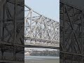 800 meter long howrah bridge without pillar 🌉😱 shorts howrahbridge trending youtubeshorts