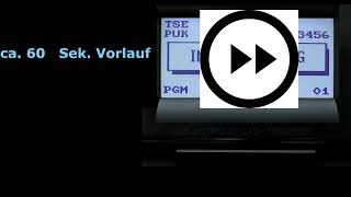 Videoanleitung Austausch der TSE-Karte zu XE-A177X, XE-A207X, XE-A217X und XE-A307X_Deutsch