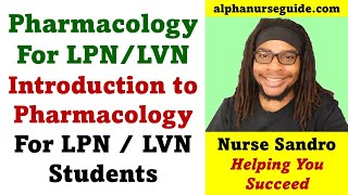 Introduction To Pharmacology For LPN Student / LVN Student | LPN Pharmacology Chapter 1 | LPN School