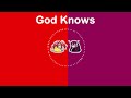 【hololive en hakos baelz u0026 irys】god knows 涼宮ハルヒ cv. 平野綾 with lyrics 【日中英 羅馬字幕】