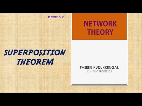 SUPERPOSITION THEOREM PROBLEMS - EC201 | ECT205 - NETWORK THEORY - YouTube