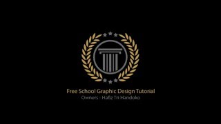 Adobe illustrator Logo Design Tutorial - funny Logo Design - Step by step Create a logo design