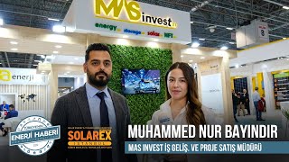 MAS Invest İş Geliştirme ve Proje Satış Müdürü - Muhammed Nur Bayındır