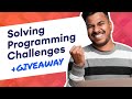 Solving Python Beginner Challenges + Giveaway