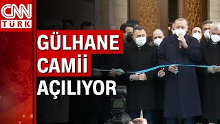 Cumhurbaşkanı Erdoğan, SBÜ Gülhane Camii açılışına katıldı