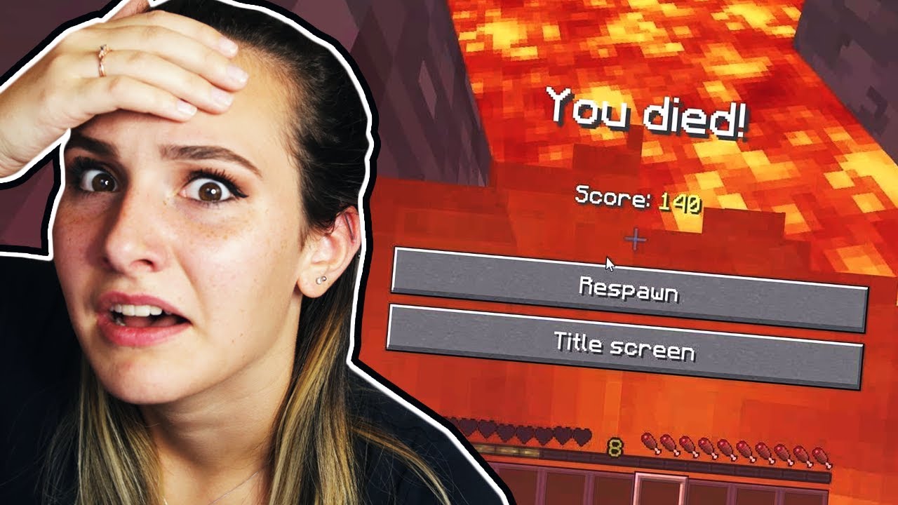 Playing Minecraft With My Girlfriend Youtube