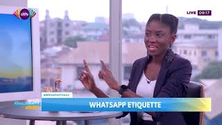 Consumer technology: WhatsApp etiquette | Breakfast Daily