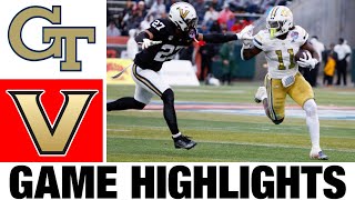 Vanderbilt vs Georgia Tech FULL GAME Highlights |  Birmingham Bowl | 2024 College Football