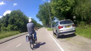 fietsen/ biking,  van huis, Ridderkerk is dat, naar de STAR, Keizerswaard, Rotterdam IJsselmonde