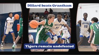 Dillard Middle has no problems with Grantham Middle! Tigers remain undefeated!