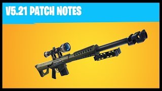 5 21 Patch Notes | Fortnite