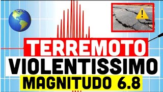 TERREMOTO MAGNITUDO 6.8: VIOLENTISSIMA SCOSSA REGISTRATA LE SCORSE ORE IN ARGENTINA
