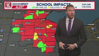Snow over, but cold deepens: Snow emergencies, traffic and more | WTOL 11 Team Coverage, 5 a.m.