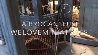 La Brocanteuse - Miniature antique shop