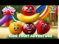 Fruity Fun | Fruit Playground Adventure |  Healthy Playtime: Teach Kids Their Benefits!