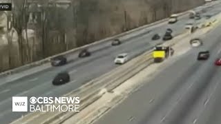Driver convicted in I-695 work zone crash caught driving on revoked license