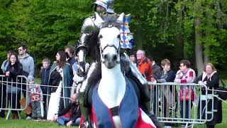 Les médiévales d'Harcourt 2019 : Tournois de chevalerie, joutes équestres.