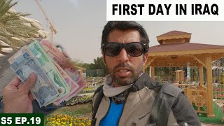 FIRST IMPRESSIONS OF IRAQ 🇮🇶 | S05 EP.19 | PAKISTAN TO SAUDI ARABIA MOTORCYCLE T