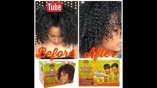 Texlaxing Results How To Apply Texturizer To Natural Curly