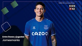 Jamesmanía, el presente de James Rodríguez en el Everton