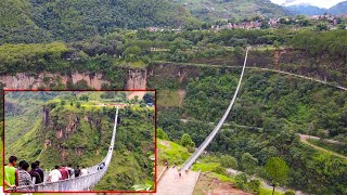 world's longest suspension bridge 567 mt | Baglung nepal | विश्वकै लामो झोलुङ्गे पुल  | Drone shots