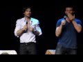 Ian Somerhalder and Daniel Gillies at Bloody Night Con Brussels