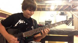 Metallica - Master of Puppets Kirk Hammet Guitar Solo Cover