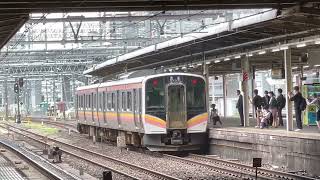 【新潟の電車が大宮に！】回9770M 新潟車両センター　E129系100番台　A12編成　大宮総合車両センター （OM入場）　大宮駅を発車！