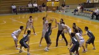 インターハイ２０１６兵庫予選男子決勝リーグ　育英（白）対報徳学園（緑）Part１