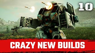 Crazy New Mech Builds - Mechwarrior 5: Mercenaries Modded | YAML + Solaris Showdown 10