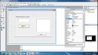 List box and Frame Controls in Visual Basic Part 2 | Learn Visual Basic | Visual Basic 6.0 tutorial