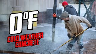 The Secrets Behind Cold Weather Concreting
