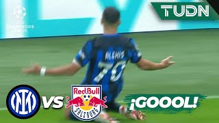 ¡GOOL de Inter! ¡GOOL de Alexis Sánchez! | Inter 1-0 RB Salzburg | UEFA Champions League 2023/24