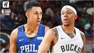 Philadelphia 76ers vs Milwaukee Bucks - Full Game Highlights | July 5, 2019 NBA Summer League