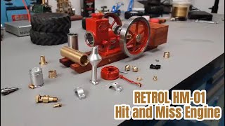 Assemble the First RETROL HM-01 Hit and Miss Engine - EngineDIY