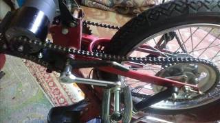 conversion to electric motorcycles jawa babetta part 1